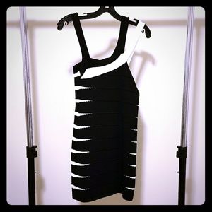 Asymmetrical Bodycon Dress
